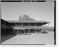 Historic Framed Print, Vallejo Adobe, Adobe Road at Casa Grande, Petaluma vicinity, Sonoma County, CA - 12,  17-7/8" x 21-7/8"