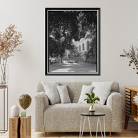 Historic Framed Print, Los Angeles City Hall, 200 North Spring Street, Los Angeles, Los Angeles County, CA - 14,  17-7/8" x 21-7/8"