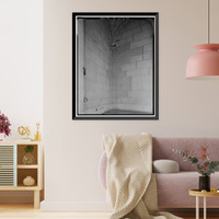 Historic Framed Print, Los Angeles City Hall, 200 North Spring Street, Los Angeles, Los Angeles County, CA - 24,  17-7/8" x 21-7/8"