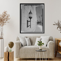 Historic Framed Print, Los Angeles City Hall, 200 North Spring Street, Los Angeles, Los Angeles County, CA - 28,  17-7/8" x 21-7/8"