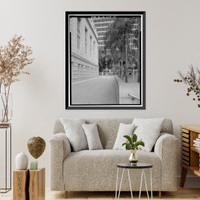 Historic Framed Print, Los Angeles City Hall, 200 North Spring Street, Los Angeles, Los Angeles County, CA - 29,  17-7/8" x 21-7/8"