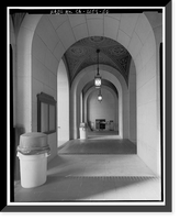 Historic Framed Print, Los Angeles City Hall, 200 North Spring Street, Los Angeles, Los Angeles County, CA - 40,  17-7/8" x 21-7/8"