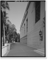 Historic Framed Print, Los Angeles City Hall, 200 North Spring Street, Los Angeles, Los Angeles County, CA - 45,  17-7/8" x 21-7/8"