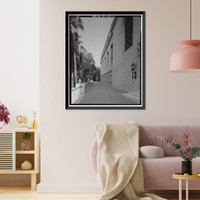 Historic Framed Print, Los Angeles City Hall, 200 North Spring Street, Los Angeles, Los Angeles County, CA - 45,  17-7/8" x 21-7/8"