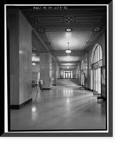 Historic Framed Print, Los Angeles City Hall, 200 North Spring Street, Los Angeles, Los Angeles County, CA - 60,  17-7/8" x 21-7/8"