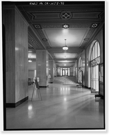 Historic Framed Print, Los Angeles City Hall, 200 North Spring Street, Los Angeles, Los Angeles County, CA - 60,  17-7/8" x 21-7/8"