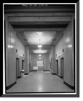 Historic Framed Print, Los Angeles City Hall, 200 North Spring Street, Los Angeles, Los Angeles County, CA - 62,  17-7/8" x 21-7/8"