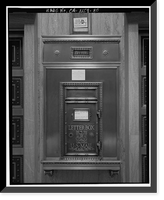 Historic Framed Print, Los Angeles City Hall, 200 North Spring Street, Los Angeles, Los Angeles County, CA - 64,  17-7/8" x 21-7/8"