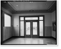 Historic Framed Print, Los Angeles City Hall, 200 North Spring Street, Los Angeles, Los Angeles County, CA - 65,  17-7/8" x 21-7/8"