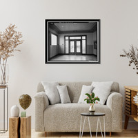 Historic Framed Print, Los Angeles City Hall, 200 North Spring Street, Los Angeles, Los Angeles County, CA - 65,  17-7/8" x 21-7/8"