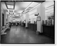 Historic Framed Print, Los Angeles City Hall, 200 North Spring Street, Los Angeles, Los Angeles County, CA - 66,  17-7/8" x 21-7/8"