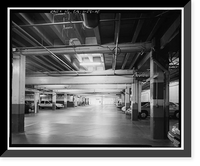 Historic Framed Print, Los Angeles City Hall, 200 North Spring Street, Los Angeles, Los Angeles County, CA - 69,  17-7/8" x 21-7/8"