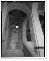 Historic Framed Print, Los Angeles City Hall, 200 North Spring Street, Los Angeles, Los Angeles County, CA - 74,  17-7/8" x 21-7/8"