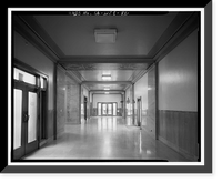Historic Framed Print, Los Angeles City Hall, 200 North Spring Street, Los Angeles, Los Angeles County, CA - 76,  17-7/8" x 21-7/8"