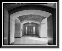 Historic Framed Print, Los Angeles City Hall, 200 North Spring Street, Los Angeles, Los Angeles County, CA - 82,  17-7/8" x 21-7/8"