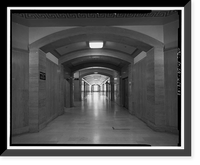 Historic Framed Print, Los Angeles City Hall, 200 North Spring Street, Los Angeles, Los Angeles County, CA - 83,  17-7/8" x 21-7/8"