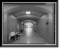 Historic Framed Print, Los Angeles City Hall, 200 North Spring Street, Los Angeles, Los Angeles County, CA - 84,  17-7/8" x 21-7/8"