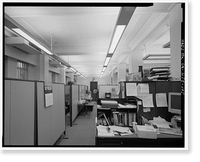 Historic Framed Print, Los Angeles City Hall, 200 North Spring Street, Los Angeles, Los Angeles County, CA - 89,  17-7/8" x 21-7/8"
