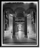 Historic Framed Print, Los Angeles City Hall, 200 North Spring Street, Los Angeles, Los Angeles County, CA - 103,  17-7/8" x 21-7/8"
