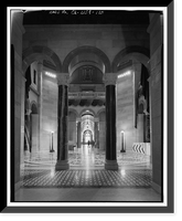 Historic Framed Print, Los Angeles City Hall, 200 North Spring Street, Los Angeles, Los Angeles County, CA - 104,  17-7/8" x 21-7/8"