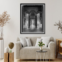 Historic Framed Print, Los Angeles City Hall, 200 North Spring Street, Los Angeles, Los Angeles County, CA - 104,  17-7/8" x 21-7/8"