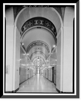 Historic Framed Print, Los Angeles City Hall, 200 North Spring Street, Los Angeles, Los Angeles County, CA - 111,  17-7/8" x 21-7/8"