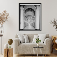 Historic Framed Print, Los Angeles City Hall, 200 North Spring Street, Los Angeles, Los Angeles County, CA - 111,  17-7/8" x 21-7/8"