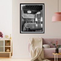 Historic Framed Print, Los Angeles City Hall, 200 North Spring Street, Los Angeles, Los Angeles County, CA - 121,  17-7/8" x 21-7/8"