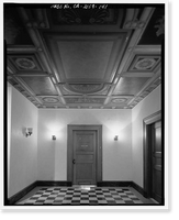 Historic Framed Print, Los Angeles City Hall, 200 North Spring Street, Los Angeles, Los Angeles County, CA - 125,  17-7/8" x 21-7/8"