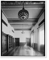 Historic Framed Print, Los Angeles City Hall, 200 North Spring Street, Los Angeles, Los Angeles County, CA - 128,  17-7/8" x 21-7/8"