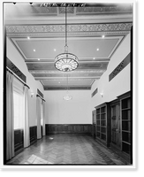 Historic Framed Print, Los Angeles City Hall, 200 North Spring Street, Los Angeles, Los Angeles County, CA - 129,  17-7/8" x 21-7/8"