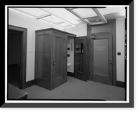 Historic Framed Print, Los Angeles City Hall, 200 North Spring Street, Los Angeles, Los Angeles County, CA - 132,  17-7/8" x 21-7/8"