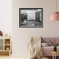 Historic Framed Print, Los Angeles City Hall, 200 North Spring Street, Los Angeles, Los Angeles County, CA - 134,  17-7/8" x 21-7/8"