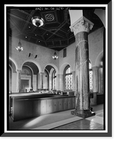 Historic Framed Print, Los Angeles City Hall, 200 North Spring Street, Los Angeles, Los Angeles County, CA - 137,  17-7/8" x 21-7/8"