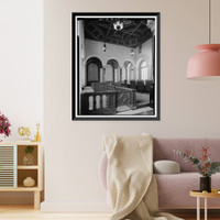 Historic Framed Print, Los Angeles City Hall, 200 North Spring Street, Los Angeles, Los Angeles County, CA - 138,  17-7/8" x 21-7/8"