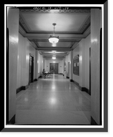 Historic Framed Print, Los Angeles City Hall, 200 North Spring Street, Los Angeles, Los Angeles County, CA - 143,  17-7/8" x 21-7/8"
