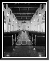 Historic Framed Print, Los Angeles City Hall, 200 North Spring Street, Los Angeles, Los Angeles County, CA - 145,  17-7/8" x 21-7/8"