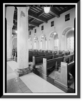 Historic Framed Print, Los Angeles City Hall, 200 North Spring Street, Los Angeles, Los Angeles County, CA - 148,  17-7/8" x 21-7/8"