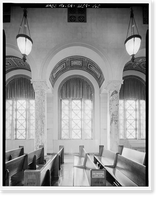 Historic Framed Print, Los Angeles City Hall, 200 North Spring Street, Los Angeles, Los Angeles County, CA - 149,  17-7/8" x 21-7/8"