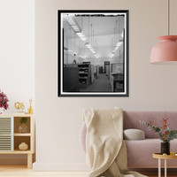 Historic Framed Print, Los Angeles City Hall, 200 North Spring Street, Los Angeles, Los Angeles County, CA - 151,  17-7/8" x 21-7/8"