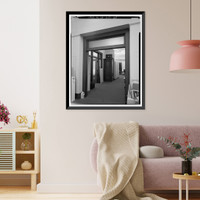 Historic Framed Print, Los Angeles City Hall, 200 North Spring Street, Los Angeles, Los Angeles County, CA - 152,  17-7/8" x 21-7/8"