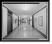 Historic Framed Print, Los Angeles City Hall, 200 North Spring Street, Los Angeles, Los Angeles County, CA - 156,  17-7/8" x 21-7/8"