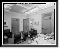 Historic Framed Print, Los Angeles City Hall, 200 North Spring Street, Los Angeles, Los Angeles County, CA - 159,  17-7/8" x 21-7/8"