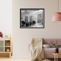 Historic Framed Print, Los Angeles City Hall, 200 North Spring Street, Los Angeles, Los Angeles County, CA - 159,  17-7/8" x 21-7/8"