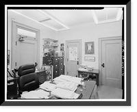 Historic Framed Print, Los Angeles City Hall, 200 North Spring Street, Los Angeles, Los Angeles County, CA - 160,  17-7/8" x 21-7/8"