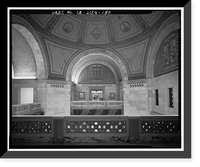 Historic Framed Print, Los Angeles City Hall, 200 North Spring Street, Los Angeles, Los Angeles County, CA - 164,  17-7/8" x 21-7/8"