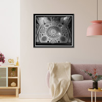 Historic Framed Print, Los Angeles City Hall, 200 North Spring Street, Los Angeles, Los Angeles County, CA - 172,  17-7/8" x 21-7/8"