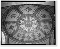 Historic Framed Print, Los Angeles City Hall, 200 North Spring Street, Los Angeles, Los Angeles County, CA - 174,  17-7/8" x 21-7/8"