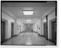 Historic Framed Print, Los Angeles City Hall, 200 North Spring Street, Los Angeles, Los Angeles County, CA - 175,  17-7/8" x 21-7/8"