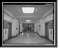 Historic Framed Print, Los Angeles City Hall, 200 North Spring Street, Los Angeles, Los Angeles County, CA - 176,  17-7/8" x 21-7/8"